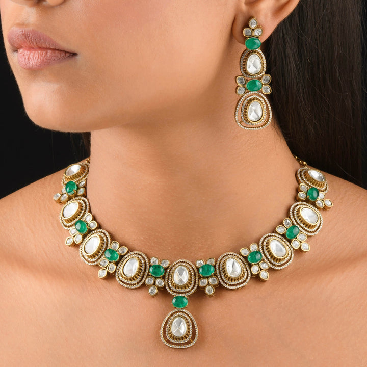 Suhani Polki Necklace Set