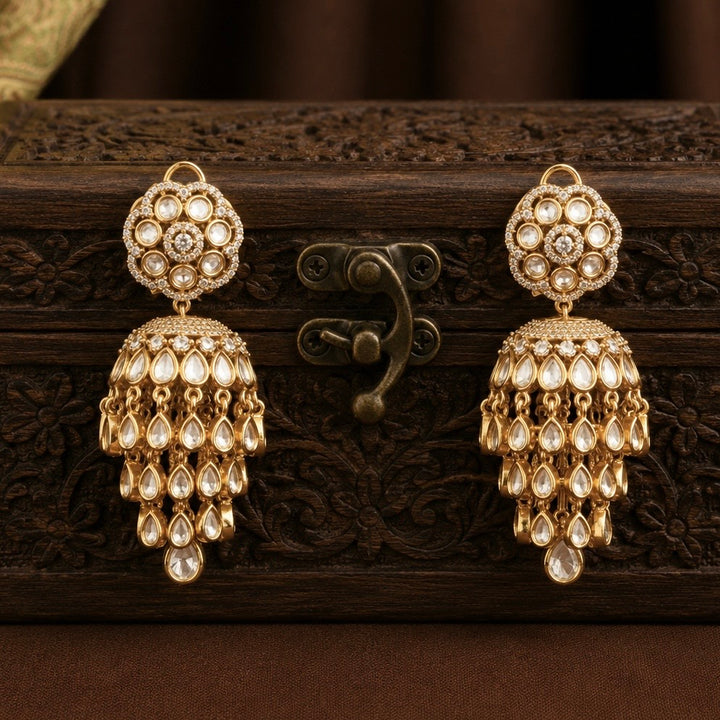 Surbhi Polki Jhumkas