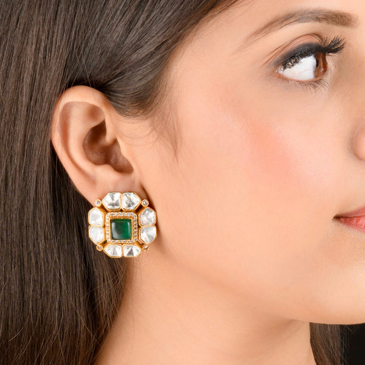 Ashvi Polki Earrings