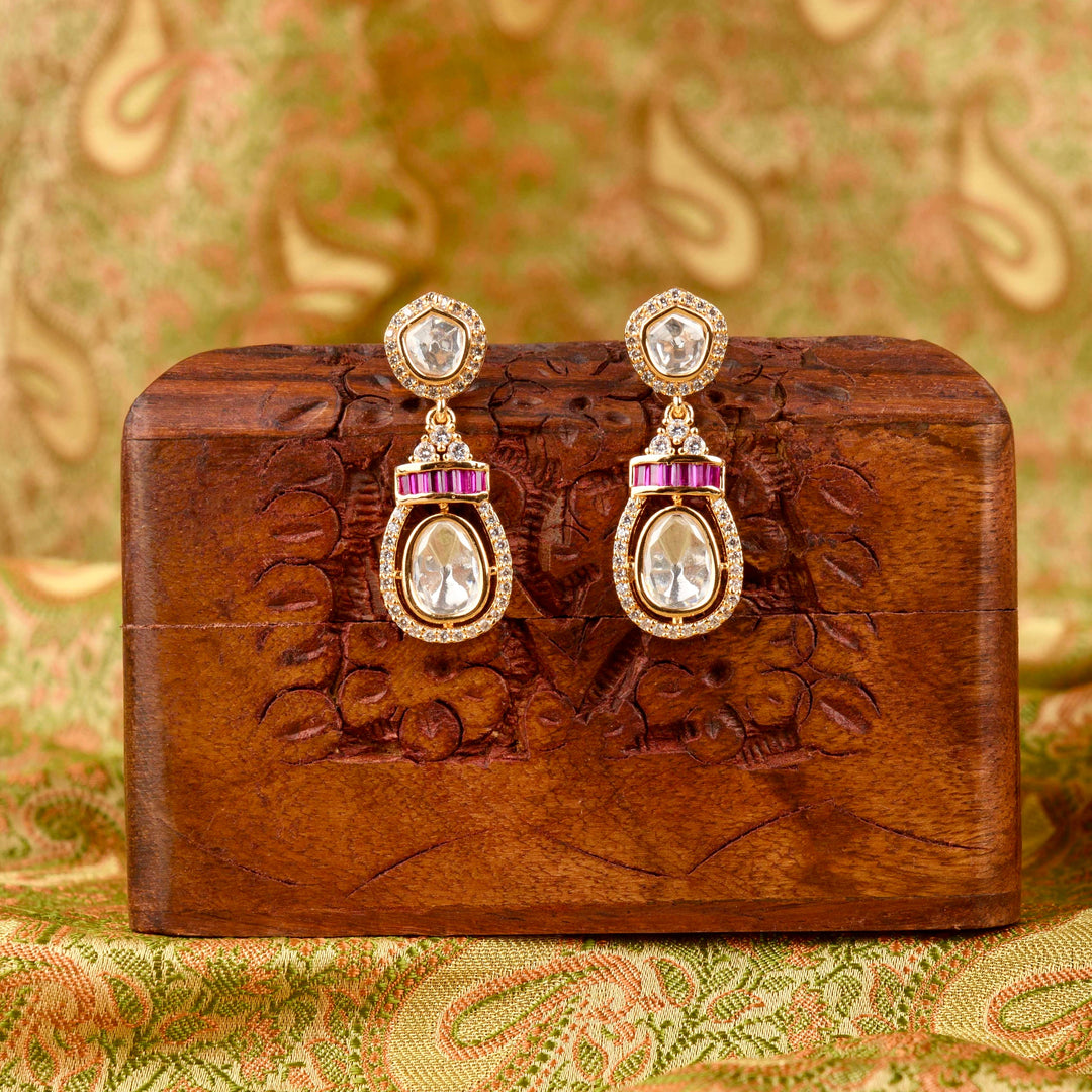 Triya Polki Earrings