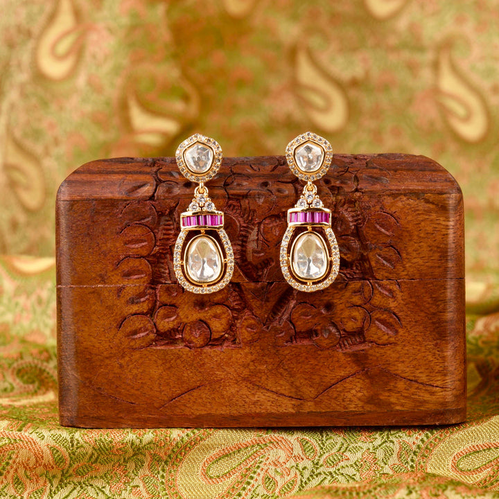 Triya Polki Earrings