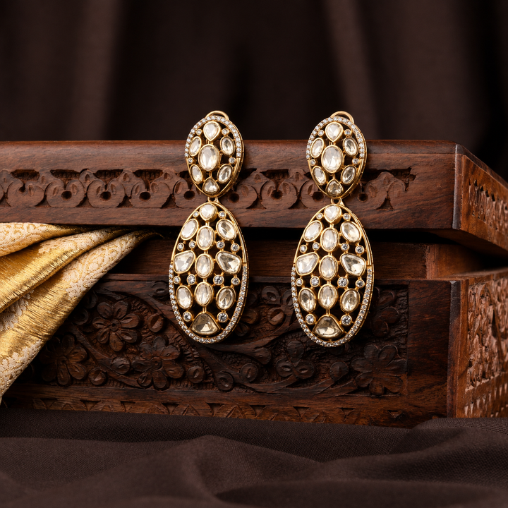 Triveni Polki Earrings