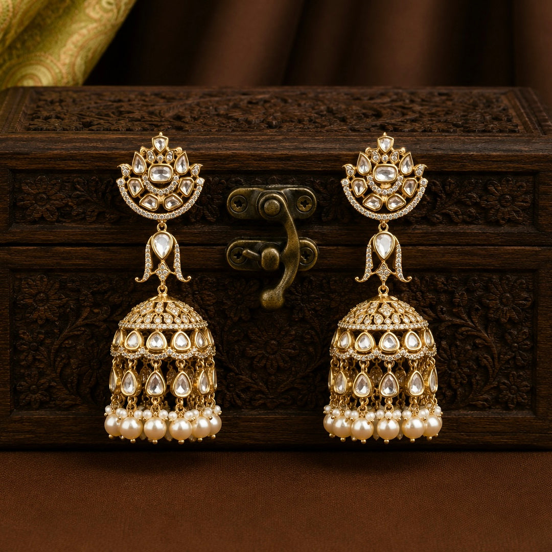 Anamika Polki Jhumkas