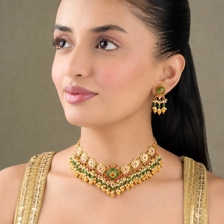 Aarika Traditional Necklace Set