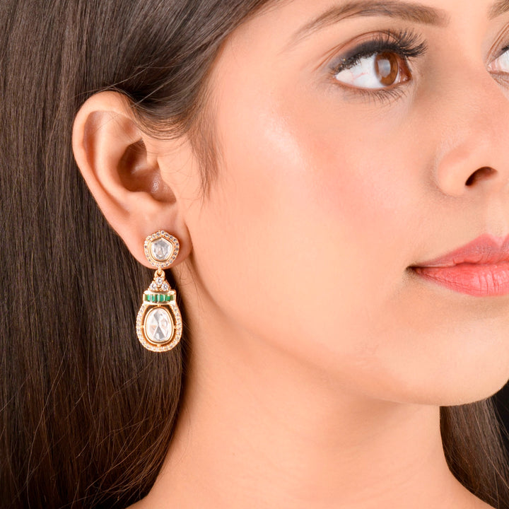 Triya Polki Earrings