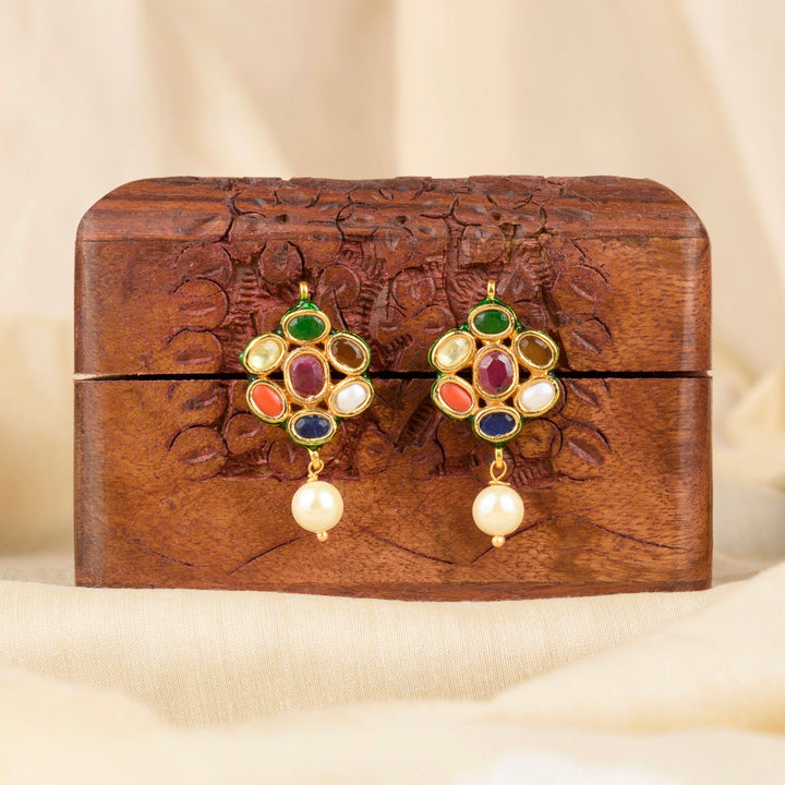 Tanvi Navratan Earrings