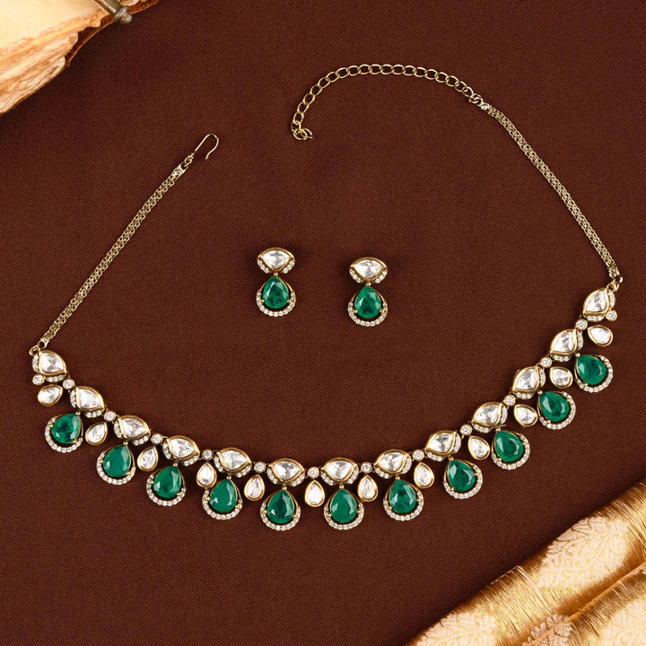 Tanishi Polki Choker Set