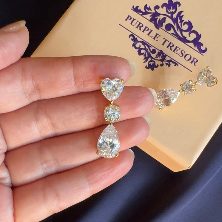 Emery Diamond Earrings