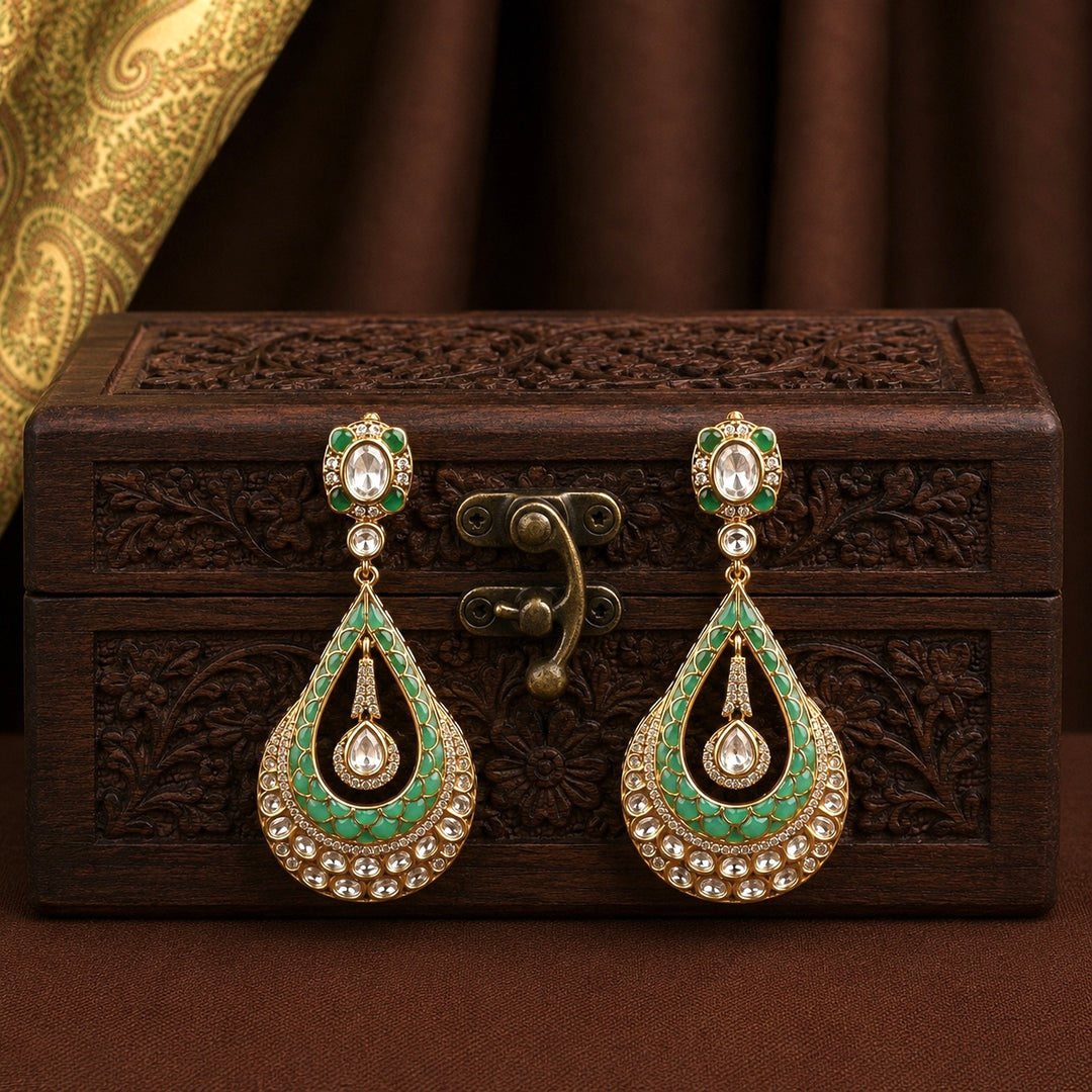 Bhumi Polki Earrings