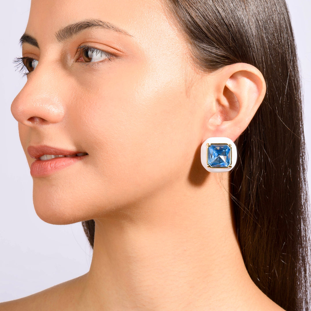 Blaze Enamel Studs