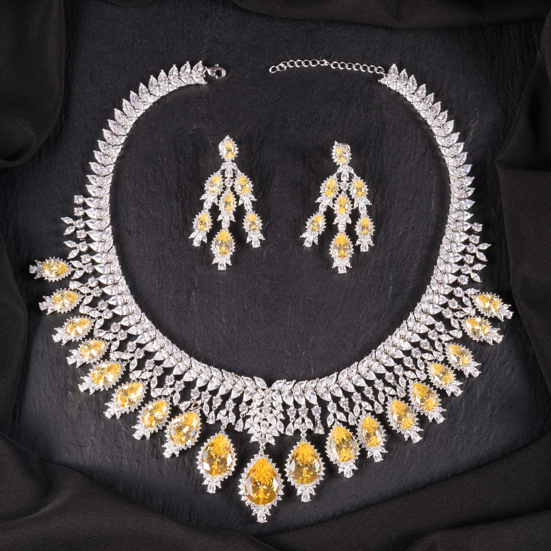 Azaria Diamond Necklace Set