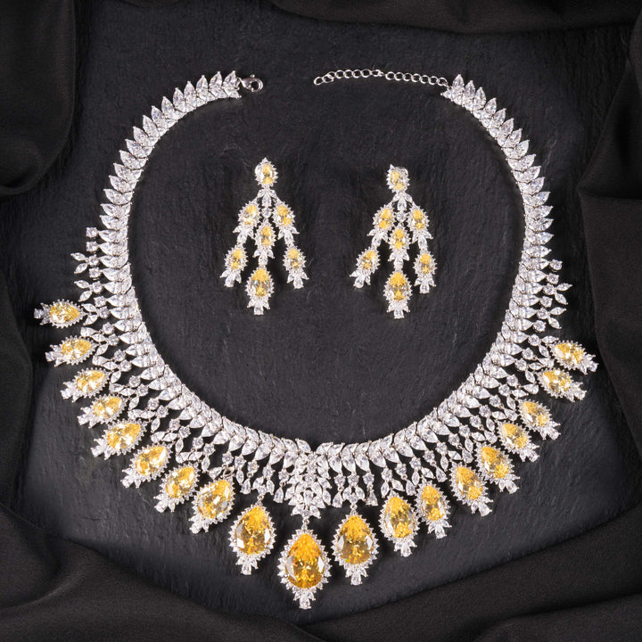 Azaria Diamond Necklace Set