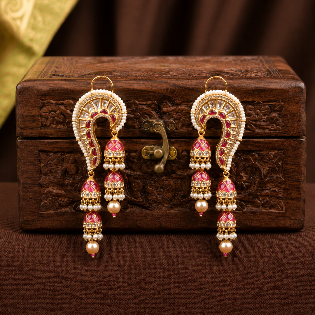 Shifar Polki Earrings