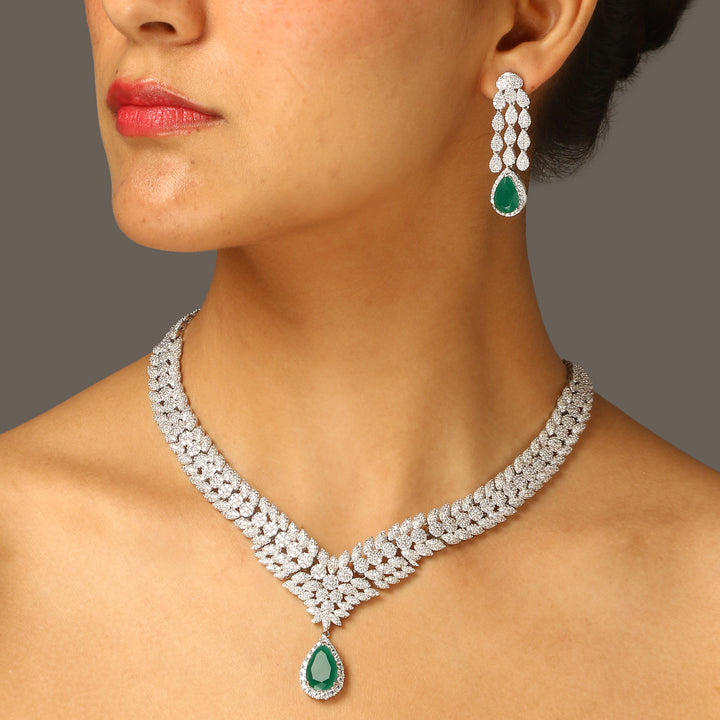 Talia Diamond Necklace Set