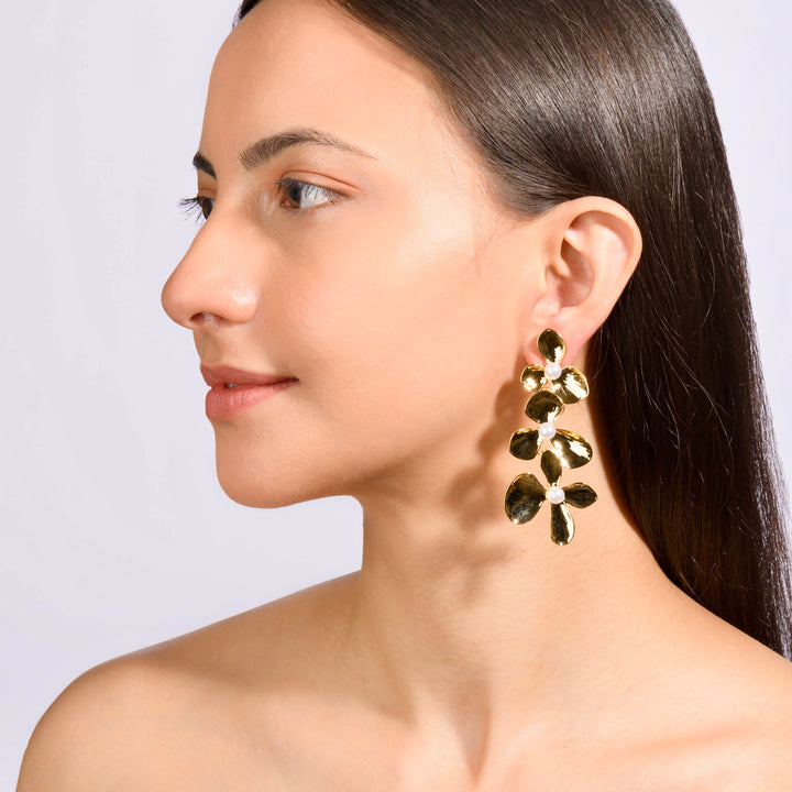 Bloom Flower Earrings