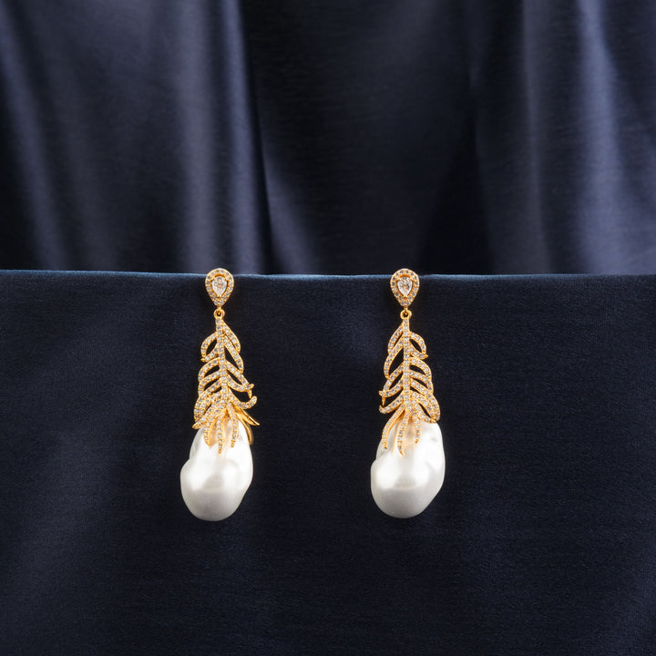 Mor-pankh Diamond Earrings