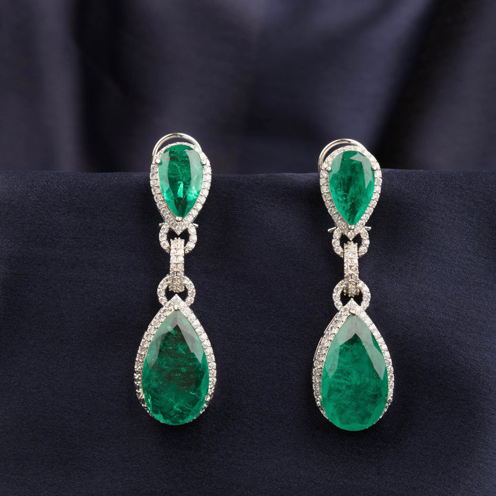 Aisle Emerald Earrings