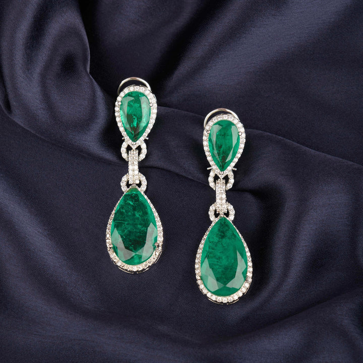 Aisle Emerald Earrings