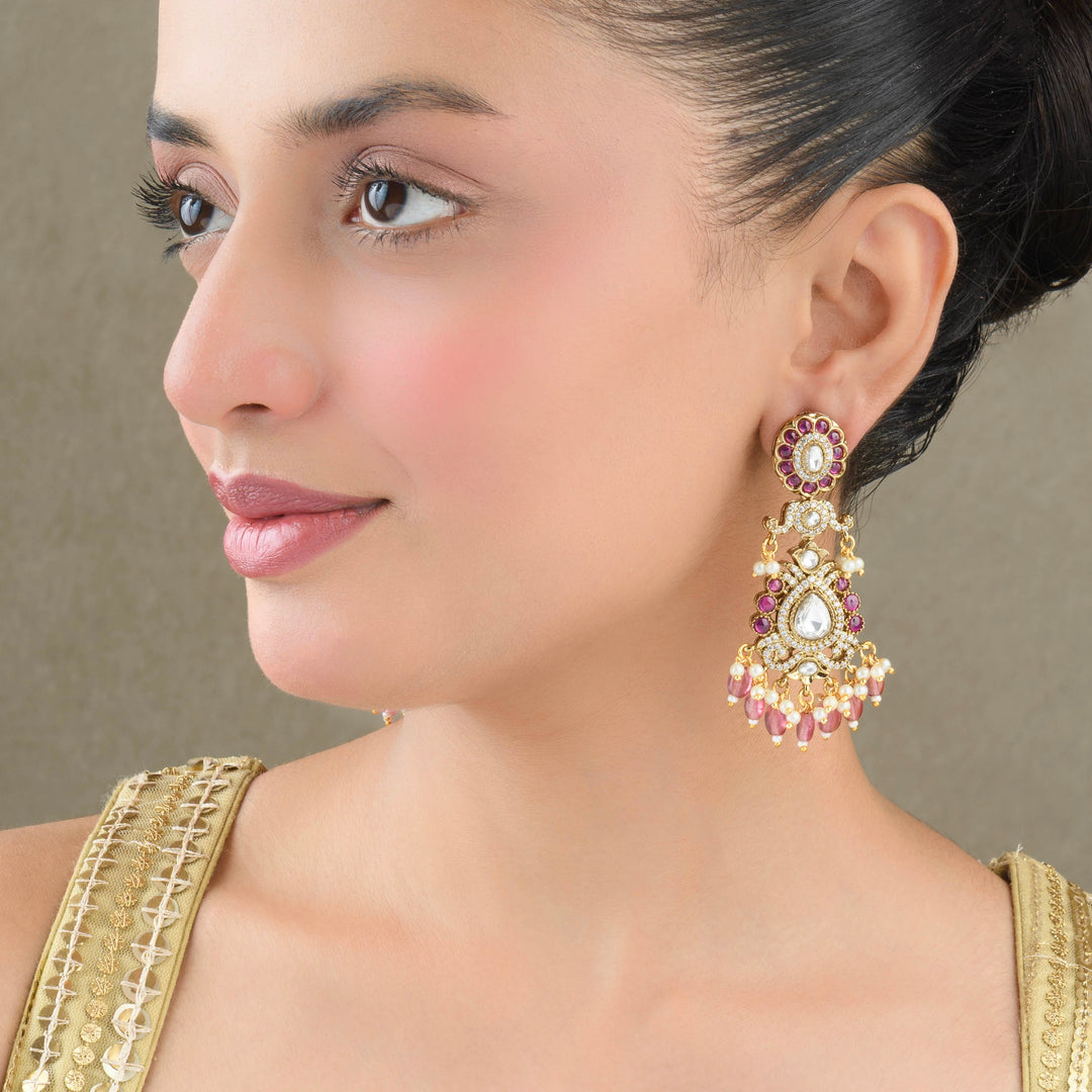 Rashika Polki Earrings