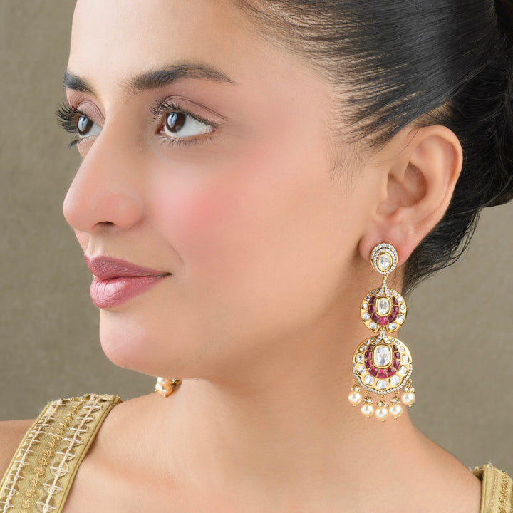 Areeba Polki Earrings