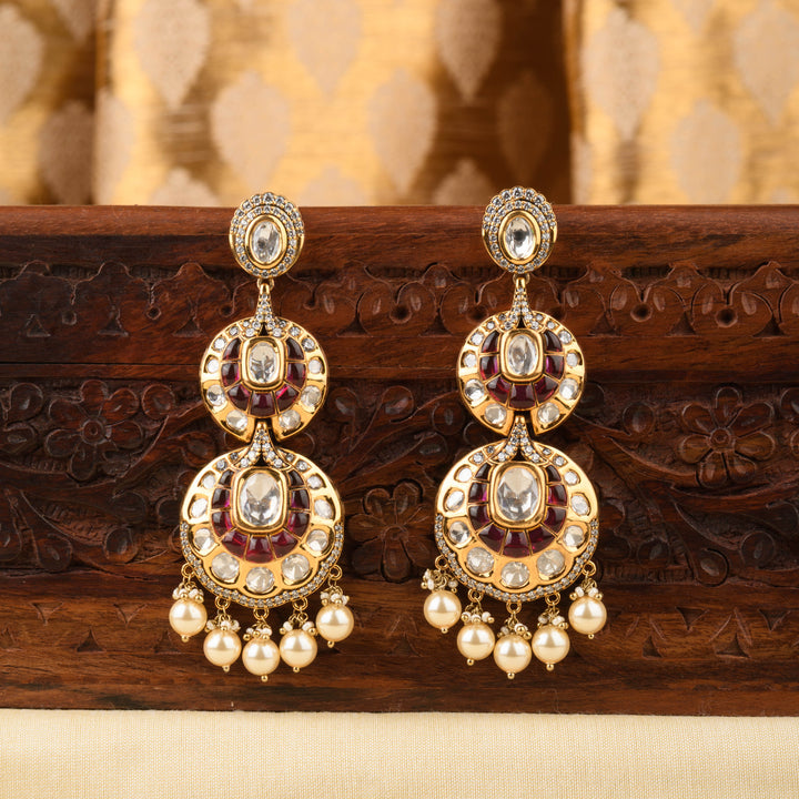 Areeba Polki Earrings
