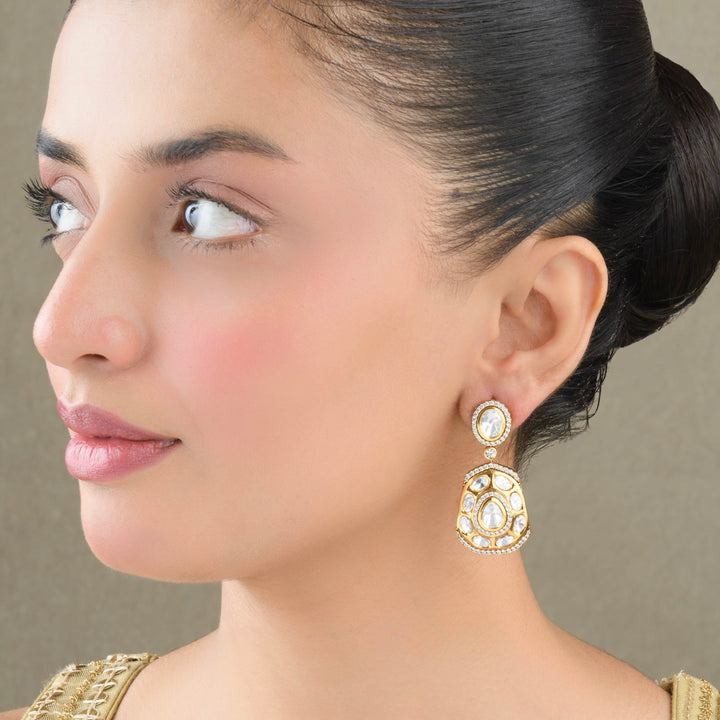 Amal Polki Earrings