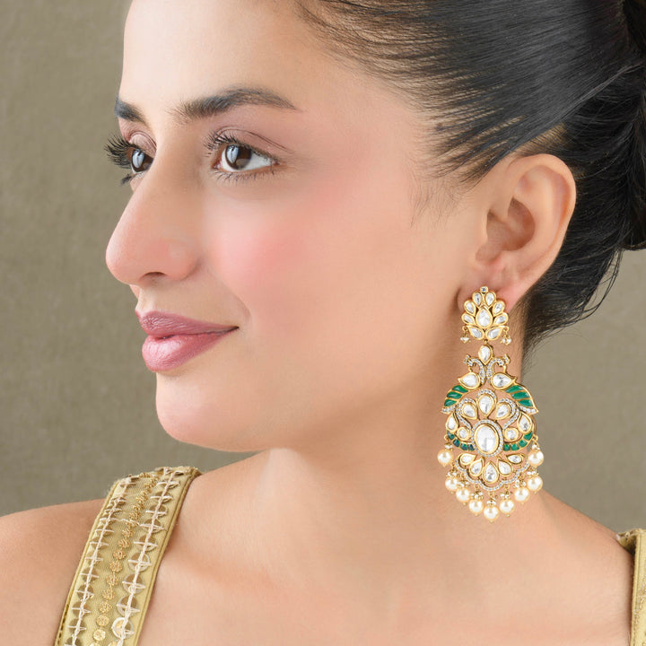 Rameen Polki Chandbali