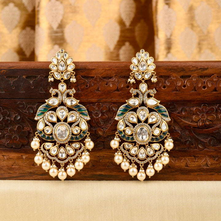 Rameen Polki Chandbali