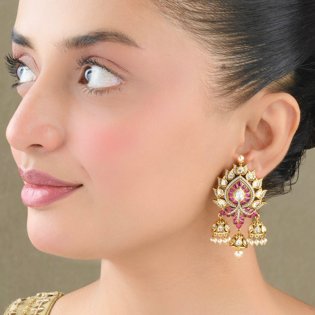 Zainab Polki Earrings