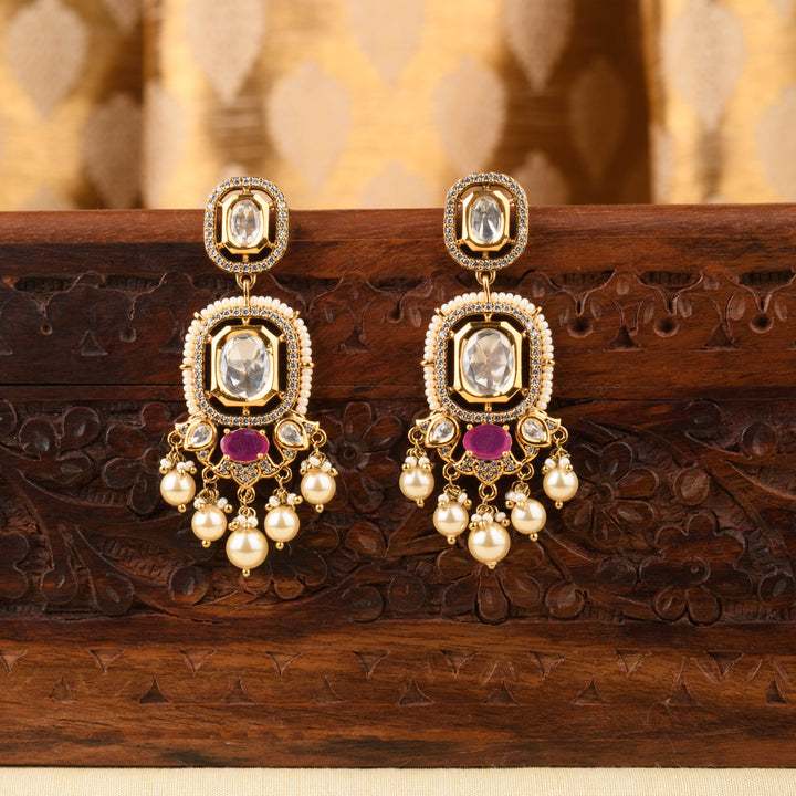 Fiza Polki Earrings