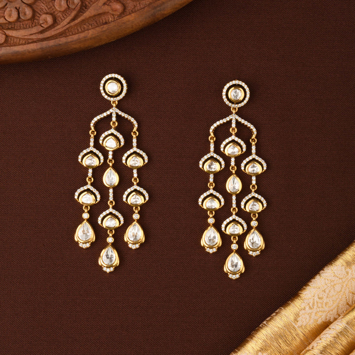 Tisha Polki Earrings