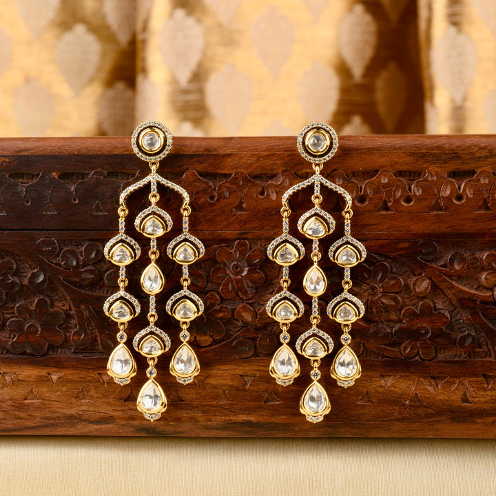 Tisha Polki Earrings