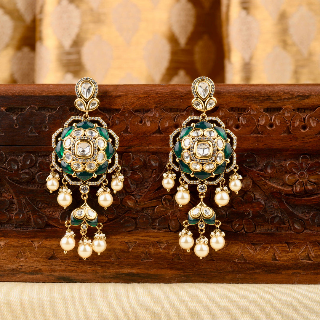 Aleena Polki Earrings