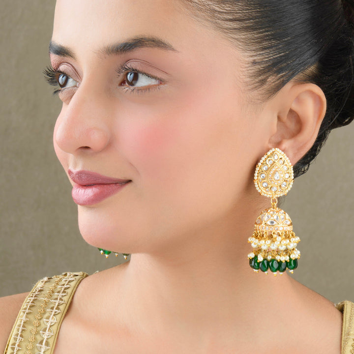 Sadia Polki Jhumkas
