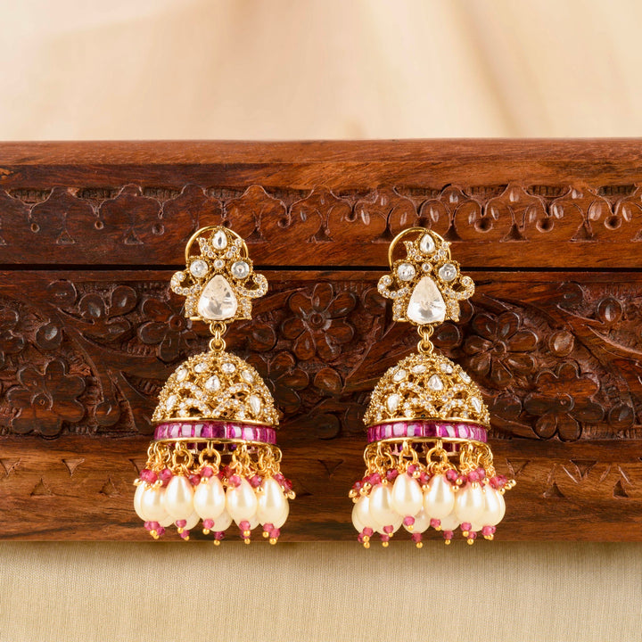 Aarushi Polki Jhumkas