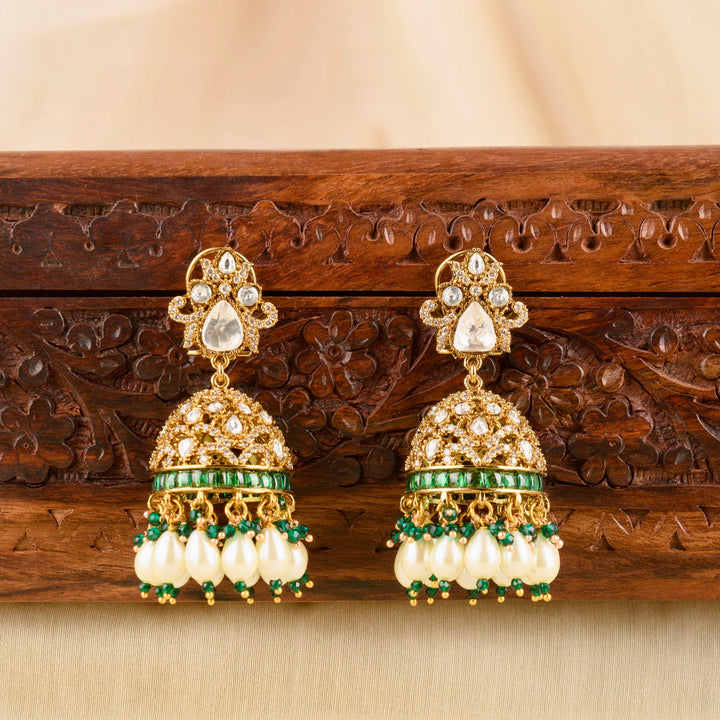 Aarushi Polki Jhumkas