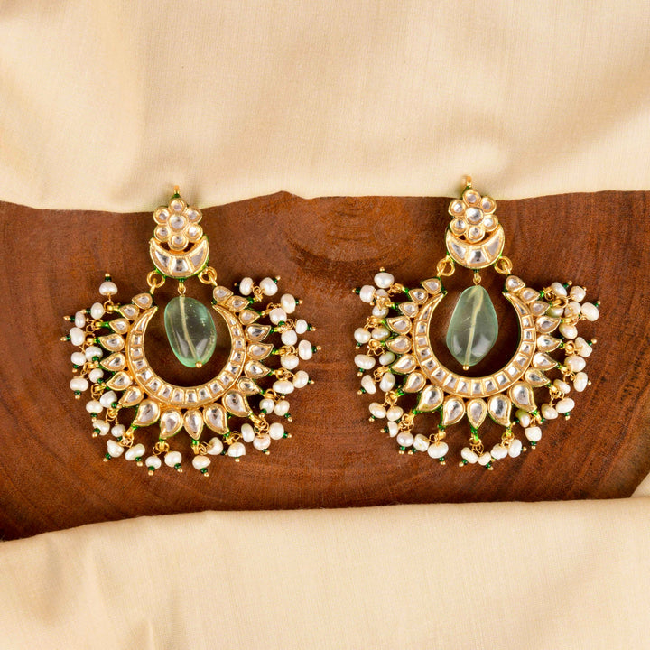 Aashi Pearl and Polki Chandbali