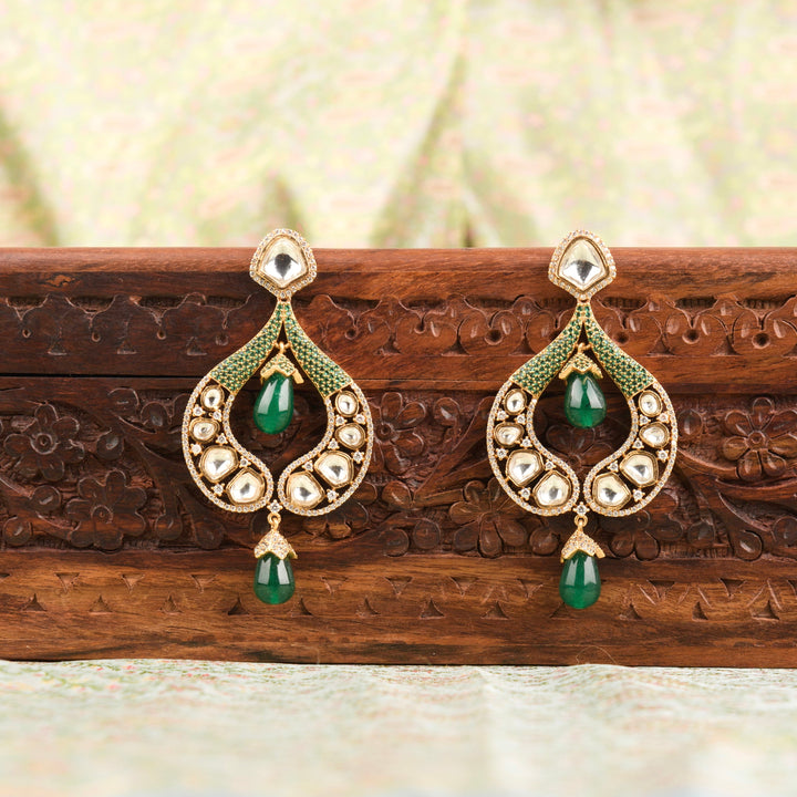 Lavanya Polki Earrings