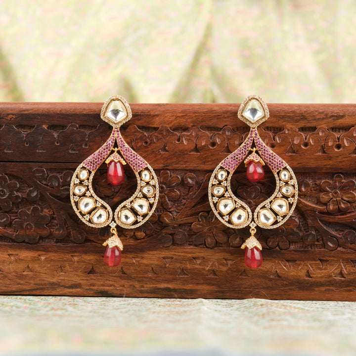 Lavanya Polki Earrings