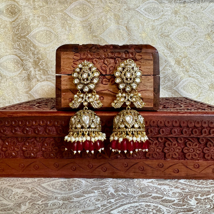 Raagini Polki Jhumkas