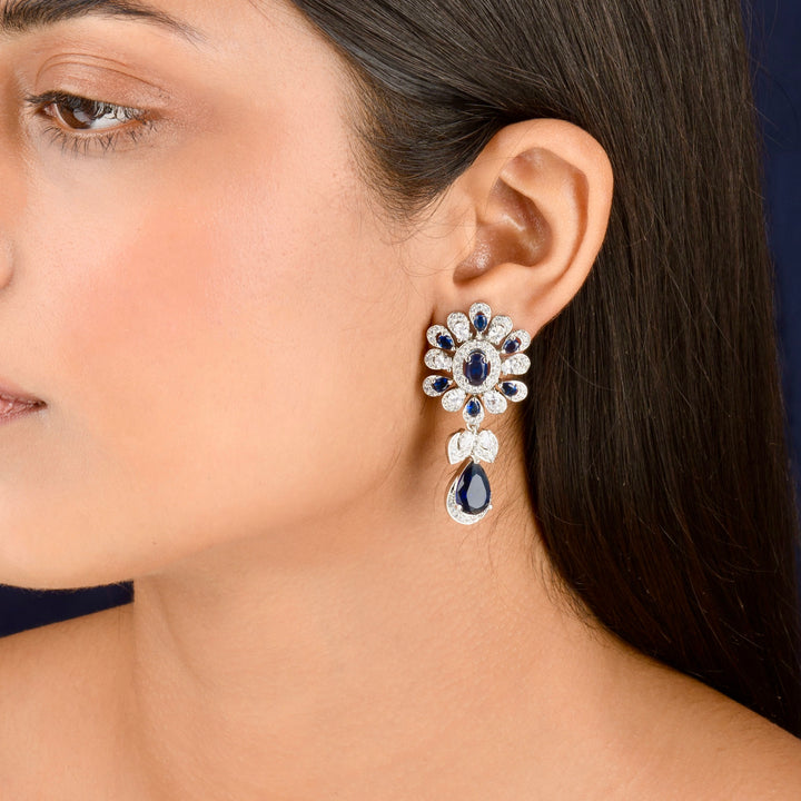 Paisley Diamond Earrings