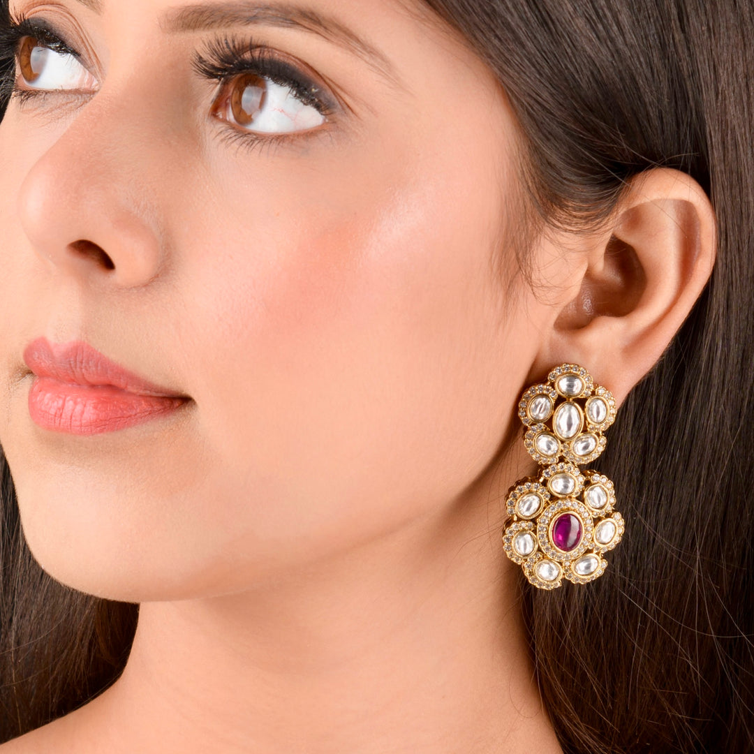 Hemal Polki Earrings