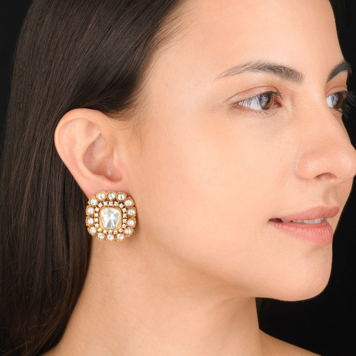 Aayat Polki Studs