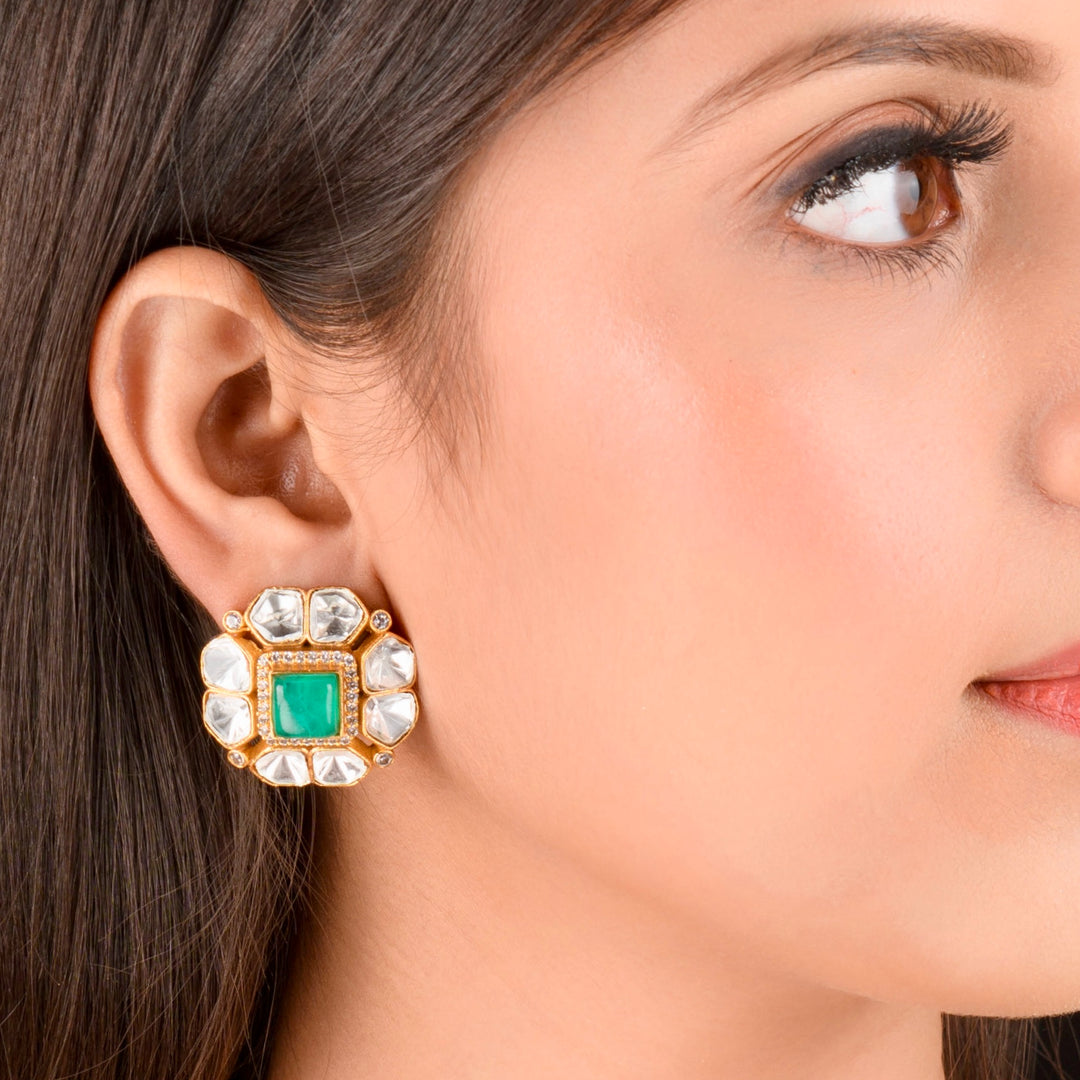 Ashvi Polki Earrings