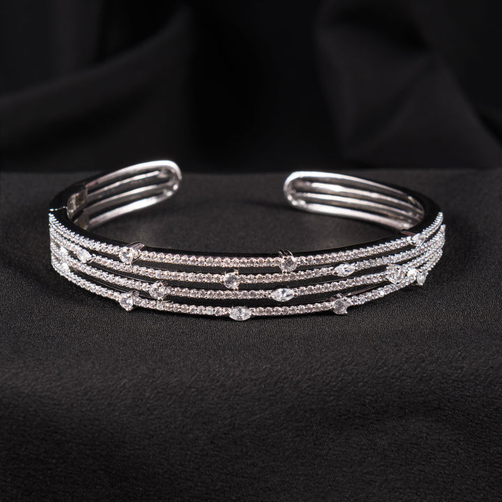 Regina Diamond Cuff Bracelet