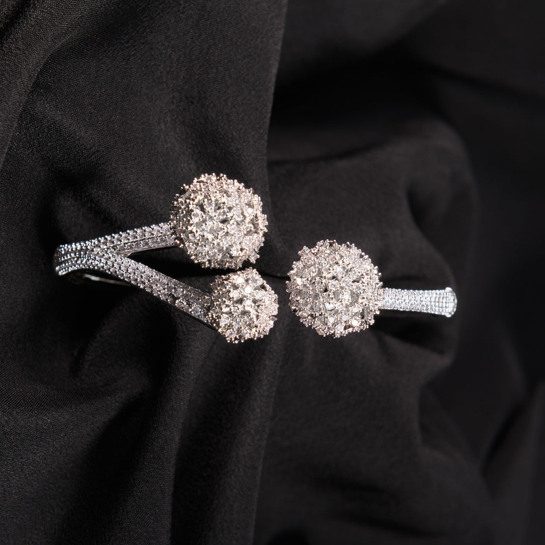 Roslyn Diamond Cuff Bracelet