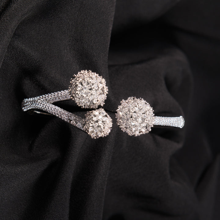 Roslyn Diamond Cuff Bracelet