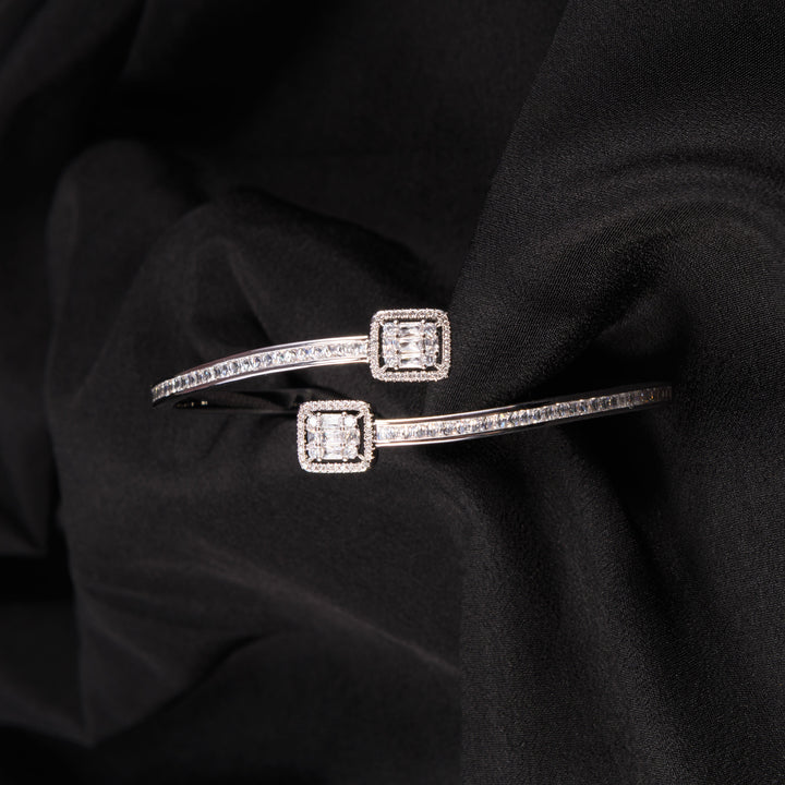 Melina Diamond Cuff Bracelet