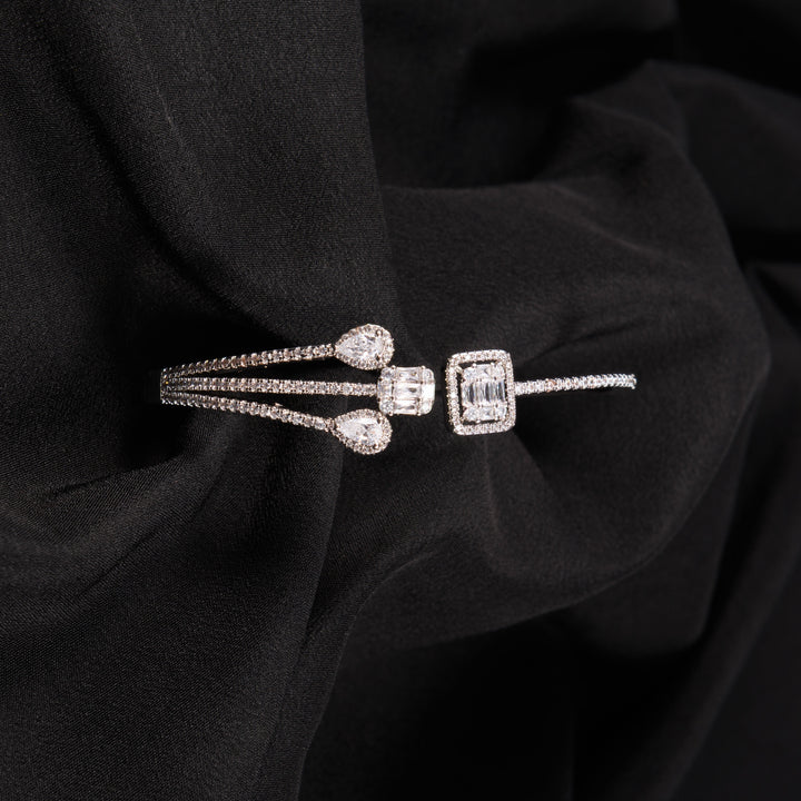 Camille Diamond Cuff Bracelet