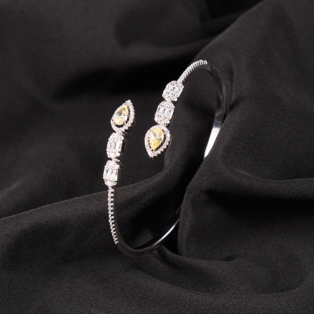 Elina Diamond Cuff Bracelet